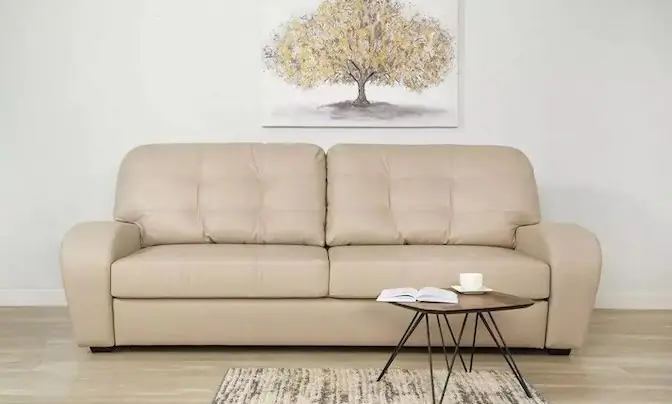 Сидней 4 кожаный диван (Форсайт)
