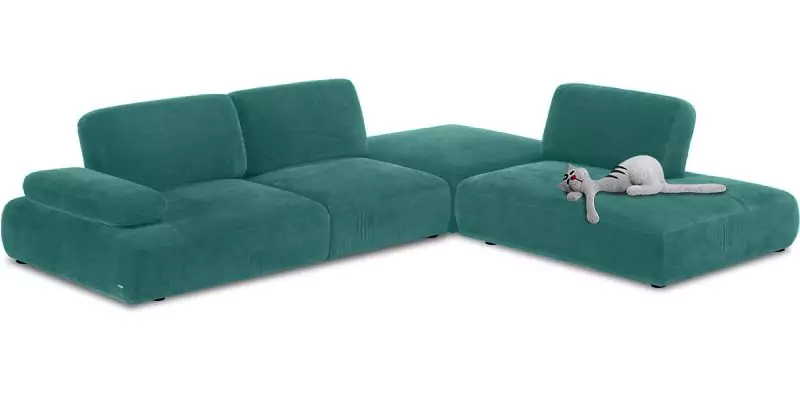 Угловой диван Rizvan (Сканди) 340 см дизайн 5
