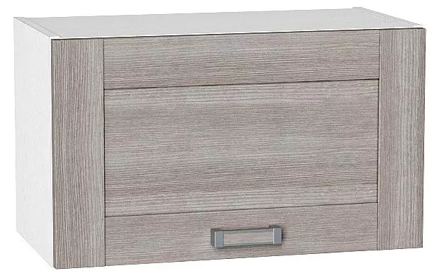 Шкаф верхний горизонтальный Лофт 600 Капучино Вералинга/Белый