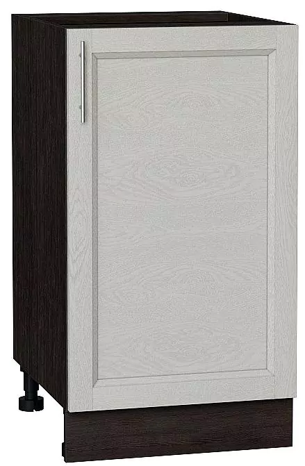 Шкаф нижний с 1-ой дверцей Сканди 450 Cappuccino Softwood/Венге