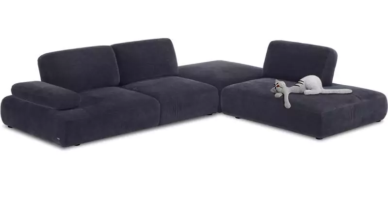 Угловой диван Rizvan (Сканди) 340 см дизайн 8