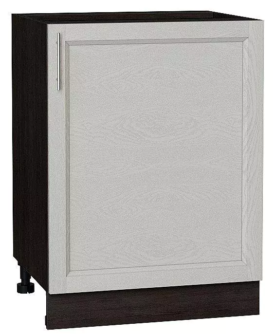 Шкаф нижний с 1-ой дверцей Сканди 600 Cappuccino Softwood/Венге