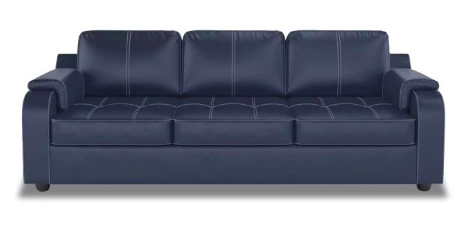 Кожаный диван Берета, Синий {3198929} – купить в Иваново за 72090 руб винтернет-магазине Divano.ru