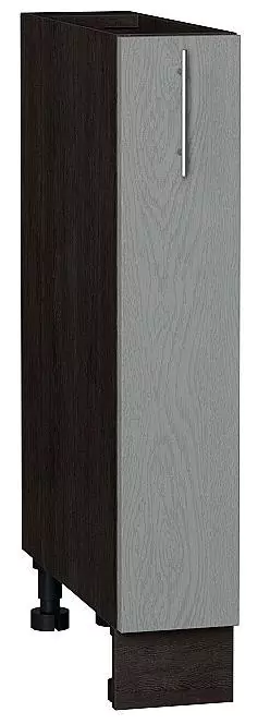 Шкаф нижний бутылочница Сканди 150 Grey Softwood/Венге