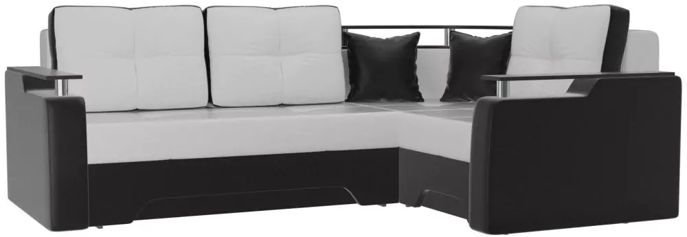 Угловой диван Комфорт дизайн 1 экокожа (Клайв)
