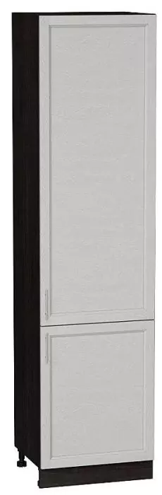 Шкаф пенал с 2-мя дверцами Сканди 600 (для верхних шкафов высотой 920) Cappuccino Softwood/Венге