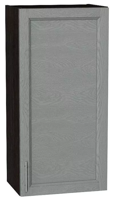 Шкаф верхний с 1-ой дверцей Сканди 920х450 Grey Softwood/Венге