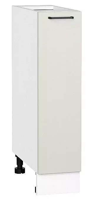 Шкаф нижний бутылочница Флэт 200 Кашемир In 2S/Белый