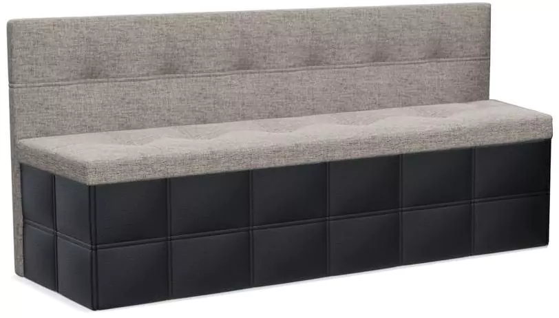 Прямой кухонный диван Домино дизайн 3