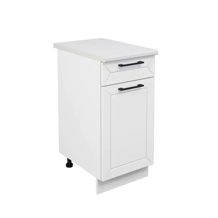 Шкаф нижний с ящиком ШН1Я 400 София Кёльн (софт пломбир)