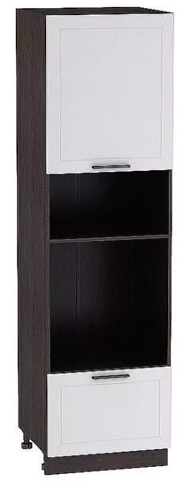 Шкаф пенал под бытовую технику с 1-ой дверцей и ящиком Глетчер 606Н (для шкафов высотой 920) Гейнсборо Силк/Венге
