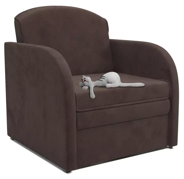 Кресло-кровать Малютка (Кордрой коричневый)