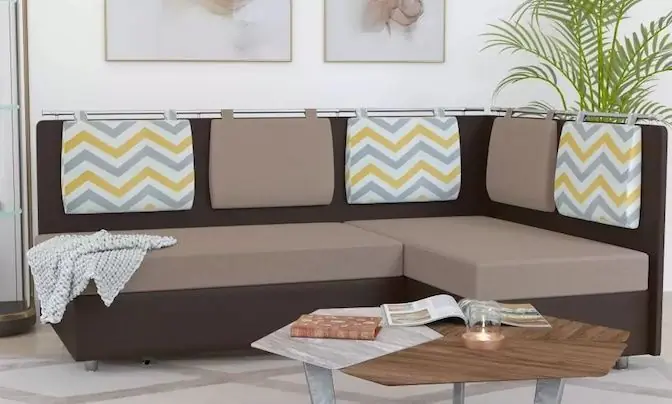 Угловой кухонный диван Сюрприз дизайн 8