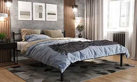 Кровать Фади 1 160х200 Кровати без механизма Черный 