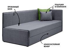 Тахта Гамма Подъемный Серый 
