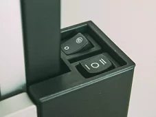 Встраиваемая вытяжка Хаббл G 500 черное стекло Черный