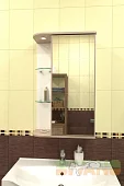 Шкафчик для ванной Мебелеф-2 Белый 
