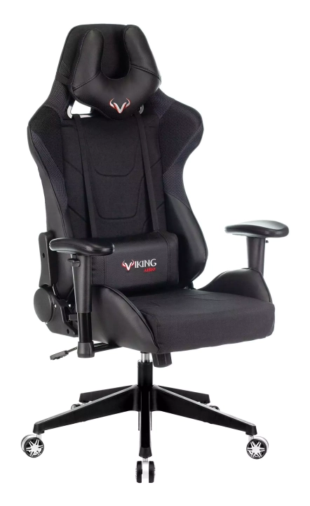 Кресло игровое Бюрократ VIKING 4 AERO, Черный