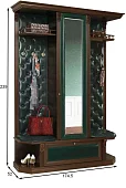 Прихожая Благо Зеленый 