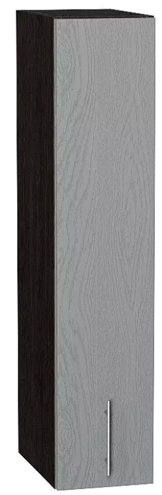 Шкаф верхний бутылочница Сканди 920х200 Grey Softwood/Венге, Серый