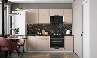 Кухня Либерти 2.0м (белый/лиственница)