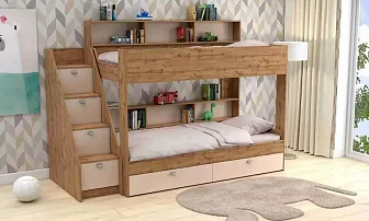 Двухъярусная кровать Golden Kids Кровати без механизма
