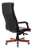 Кресло руководителя Бюрократ T-9927 Walnut дизайн 1 Черный