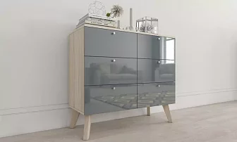 Комод 6 ящиков Норд 15