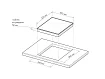 Индукционная варочная поверхность EVI 640-1 WH, Белый