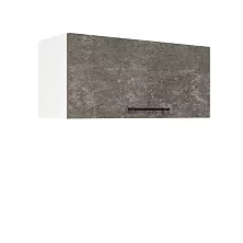 Шкаф верхний горизонтальный ШВГ 800 Нувель (бетон коричневый) 