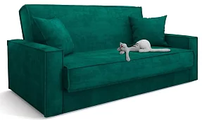 Прямой диван Лофт Лайт Книжка Зеленый 