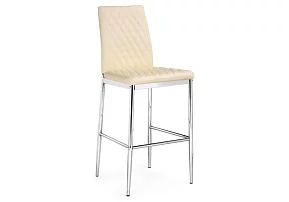 Барный стул Teon beige / chrome 