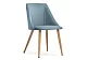 Стул Morgan light blue / wood, Голубой