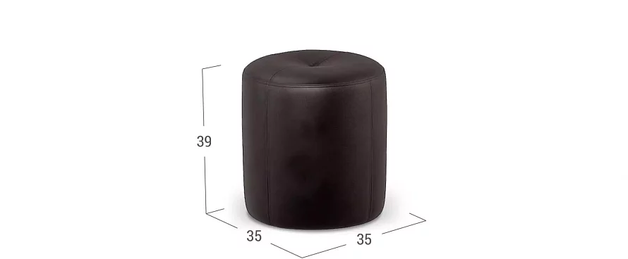 Пуф Цилиндр, Коричневый