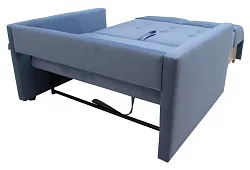 Прямой диван Майами Босс Выкатной Голубой 