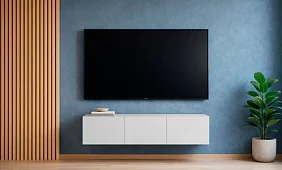 Тумба под ТВ Бастион 1.2 м Белый 