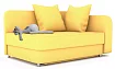 Прямой диван Лион Малютка, Желтый