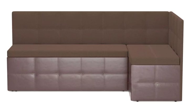 Угловой кухонный диван Домино (Токио) дизайн 3