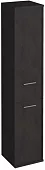 Шкаф высокий узкий 1 низкая 1 средняя дверь Фёст Коричневый