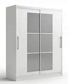Шкаф с зеркалами 1.5м Альянс-10, белый Белый 