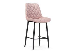 Барный стул Баодин К Б/К розовый / черный 