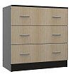 Комод с 3-мя ящиками МДК КМ1, Белый