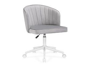Офисное кресло Дэни светло-серый / белый