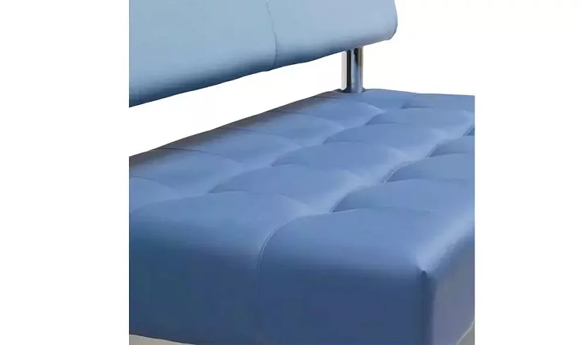 Прямой диван Бизнес 2-местный, Синий