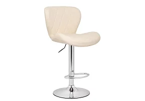 Барный стул Porch beige / chrome