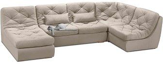 Угловой диван «Борнео» П-образный Пума 