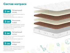 Матрас Димакс Детский Белый 
