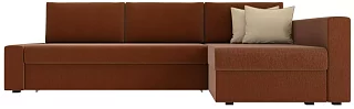 Угловой диван Версаль Дельфин Коричневый