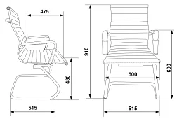 Кресло Бюрократ CH-883-Low-V Черный
