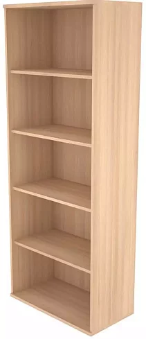 Стеллаж высокий широкий Стайл, Бежевый